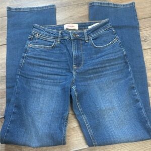 High Rise Dark Wash Bootcut Wranglers